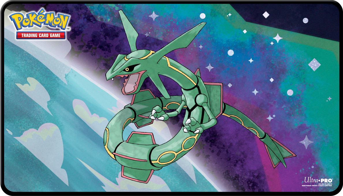 UP PLAYMAT POKEMON RAYQUAZA LEGENDARY FOIL | L.A. Mood Comics and Games