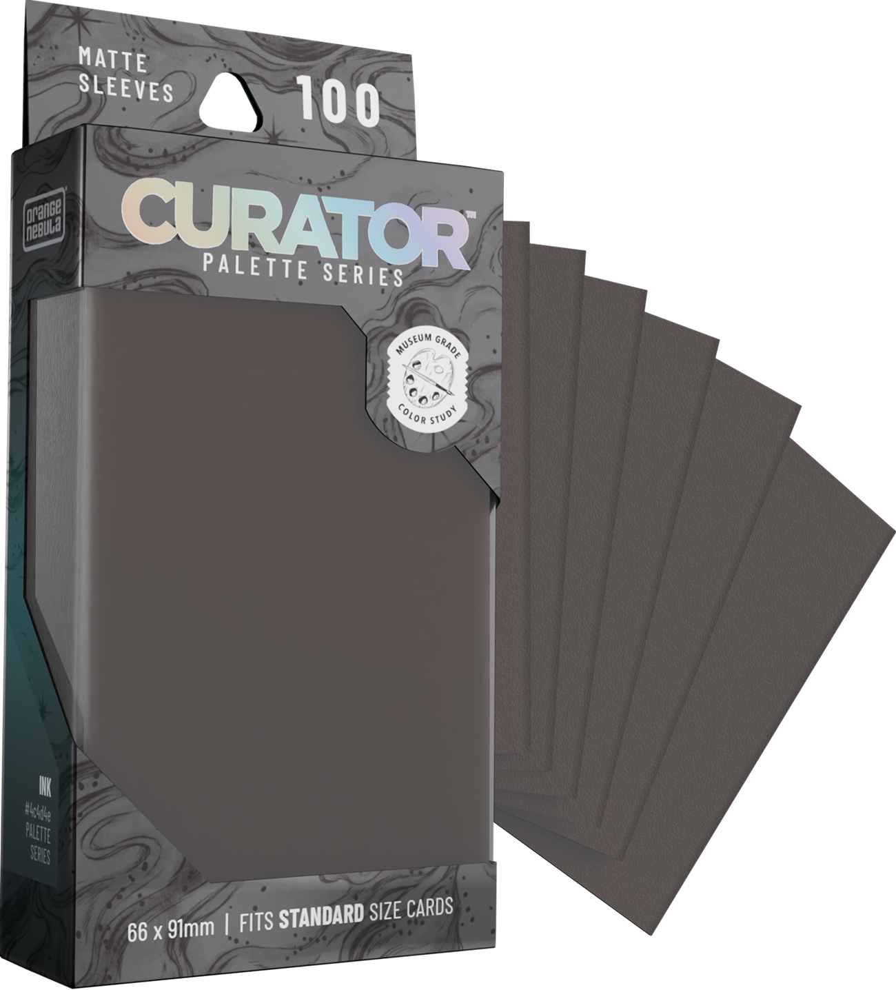 CURATOR SLEEVES PALETTE SERIES: INK 100CT | L.A. Mood Comics and Games