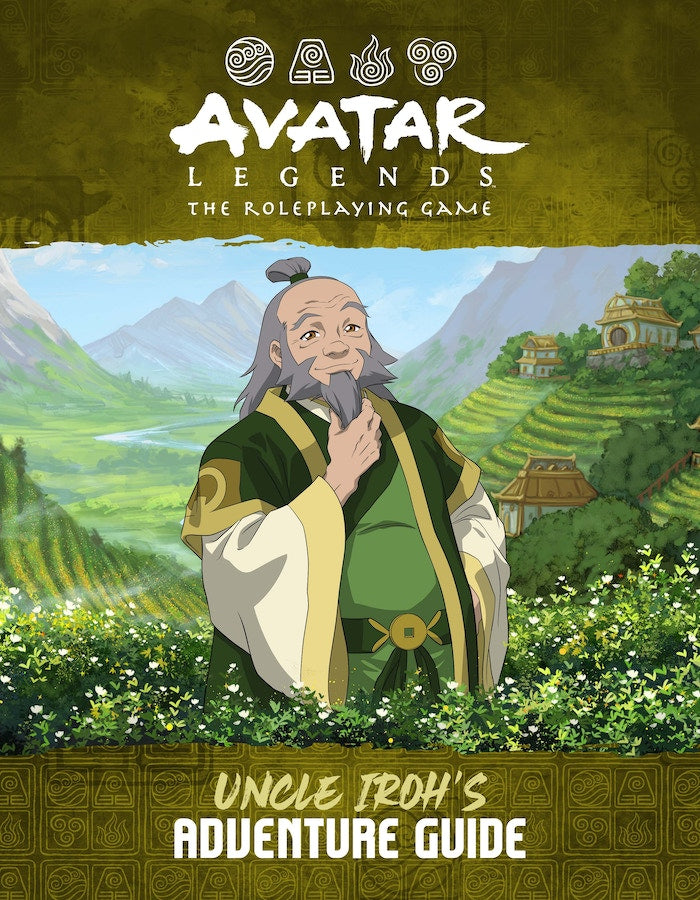 AVATAR LEGENDS RPG UNCLE IROH'S ADVENTURE GUIDE HC | L.A. Mood Comics and Games