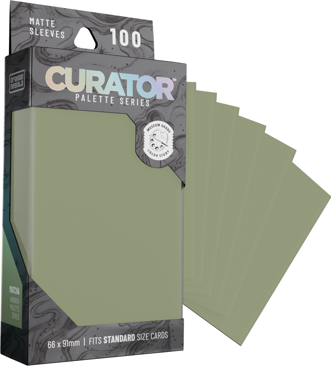 CURATOR SLEEVES PALETTE SERIES: MATCHA 100CT | L.A. Mood Comics and Games
