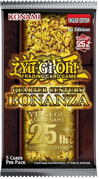 YUGIOH QUARTER CENTURY BONANZA BOOSTER BOX | L.A. Mood Comics and Games