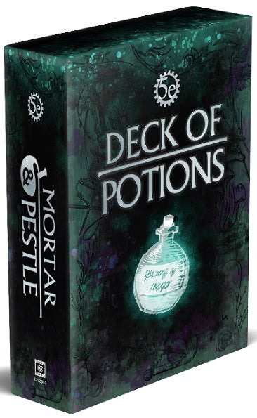 Vault 5E: Mortar & Pestle Deck Of Potions | L.A. Mood Comics and Games