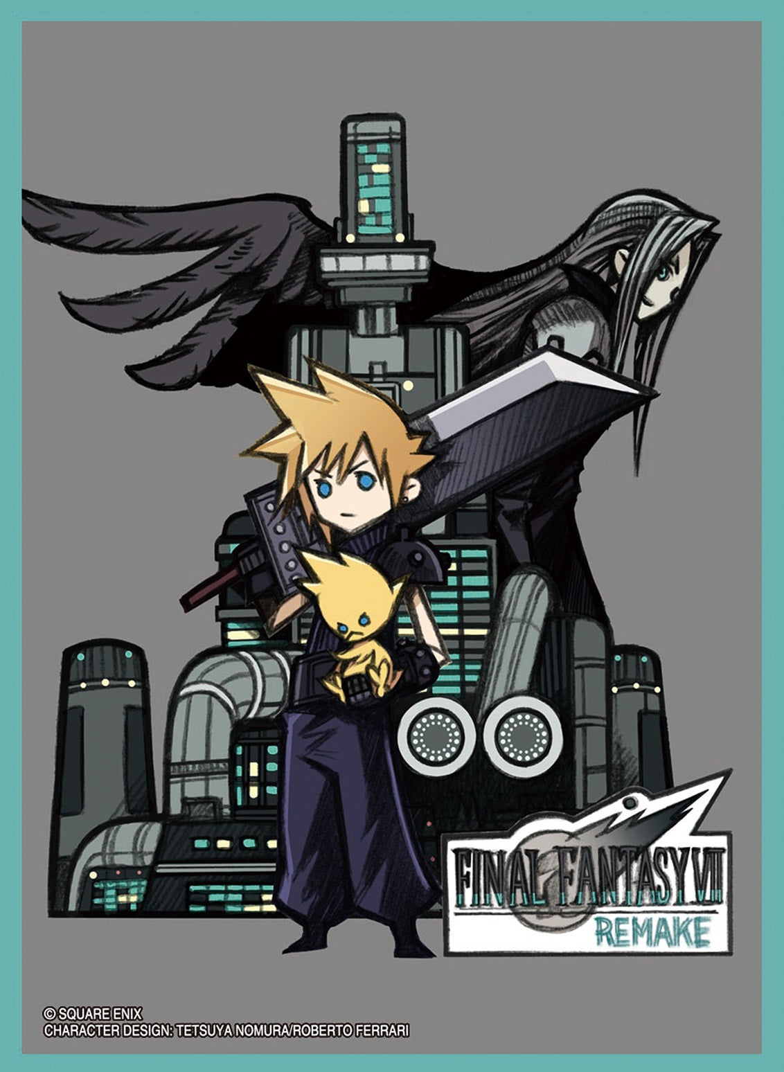 FINAL FANTASY CARD SLEEVE SERIES CLOUD V2 | L.A. Mood Comics and Games