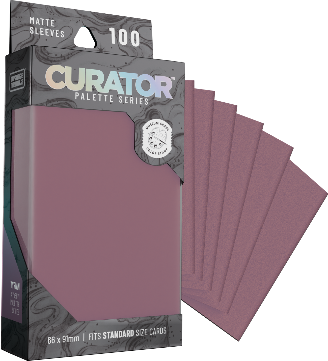 CURATOR SLEEVES PALETTE SERIES: TYRIAN 100CT | L.A. Mood Comics and Games