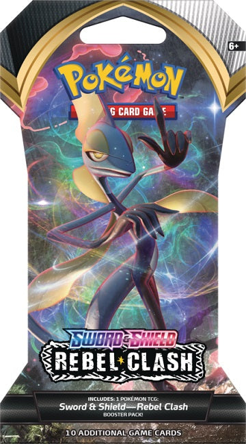 POKEMON SWSH2 REBEL CLASH SLEEVED BOOSTER | L.A. Mood Comics and Games