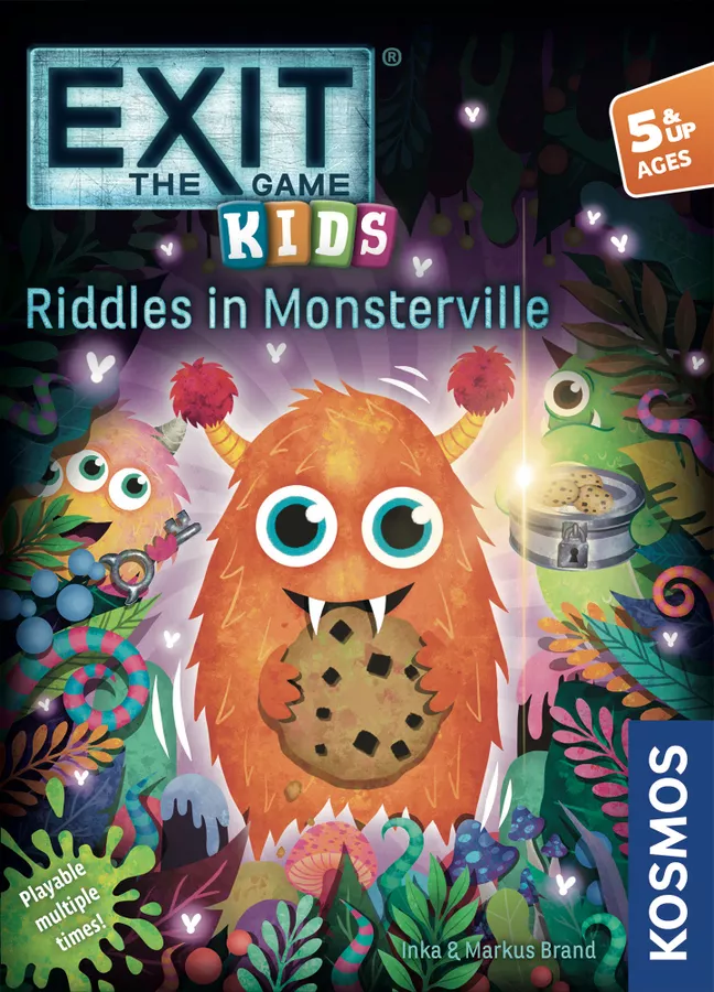 Exit: The Game - Kids - Riddles in Monsterville | L.A. Mood Comics and Games