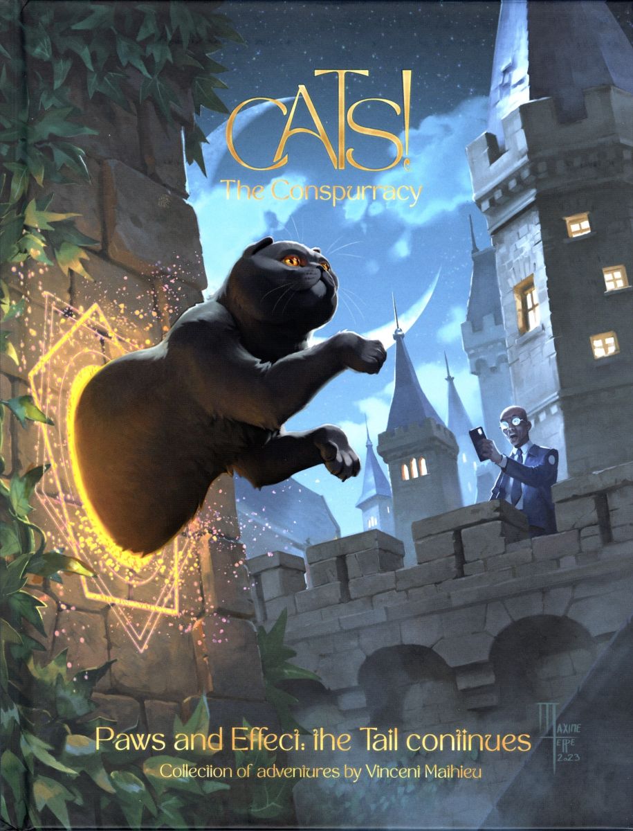 CATS! THE CONSPURRACY PAWS AND EFFECT HC | L.A. Mood Comics and Games