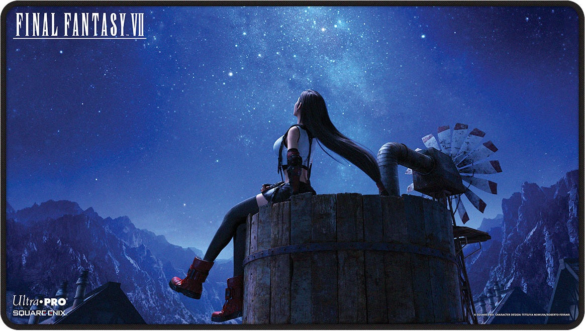 Final Fantasy VII Playmat - Tifa Lockhart | L.A. Mood Comics and Games