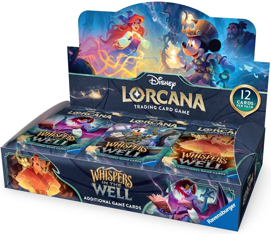 DISNEY LORCANA SET 10 WHISPERS IN THE WELL BOOSTER BOX | L.A. Mood Comics and Games