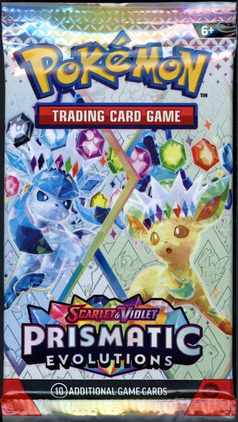 Pokemon Prismatic Evolutions Booster Pack | L.A. Mood Comics and Games