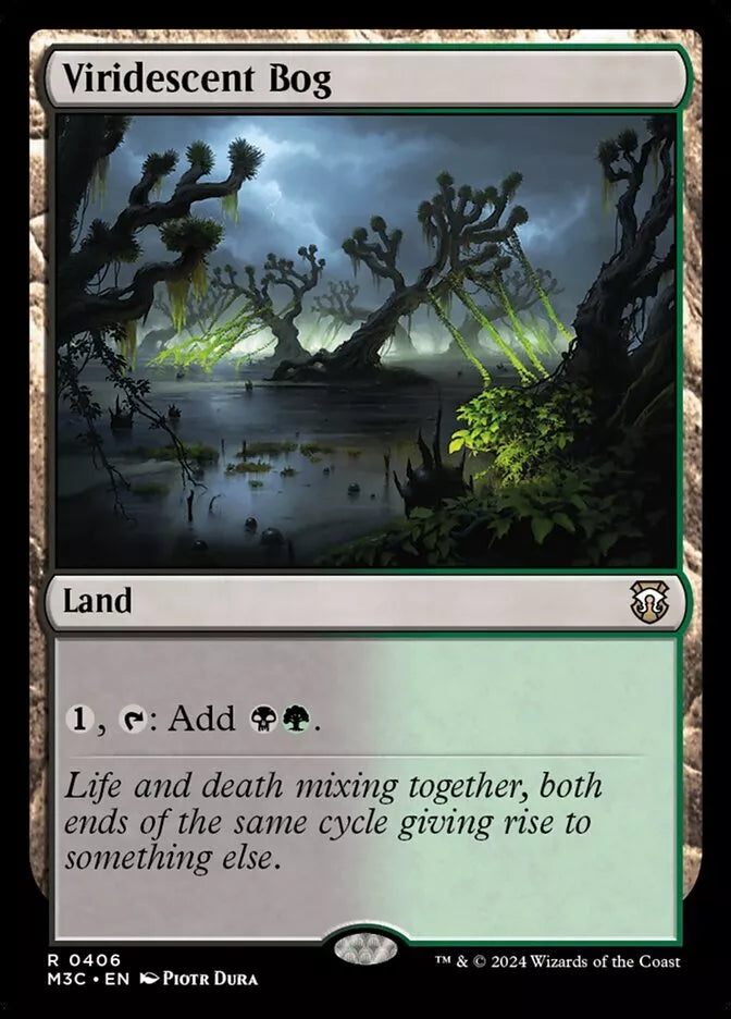 Viridescent Bog [Modern Horizons 3 Commander] | L.A. Mood Comics and Games