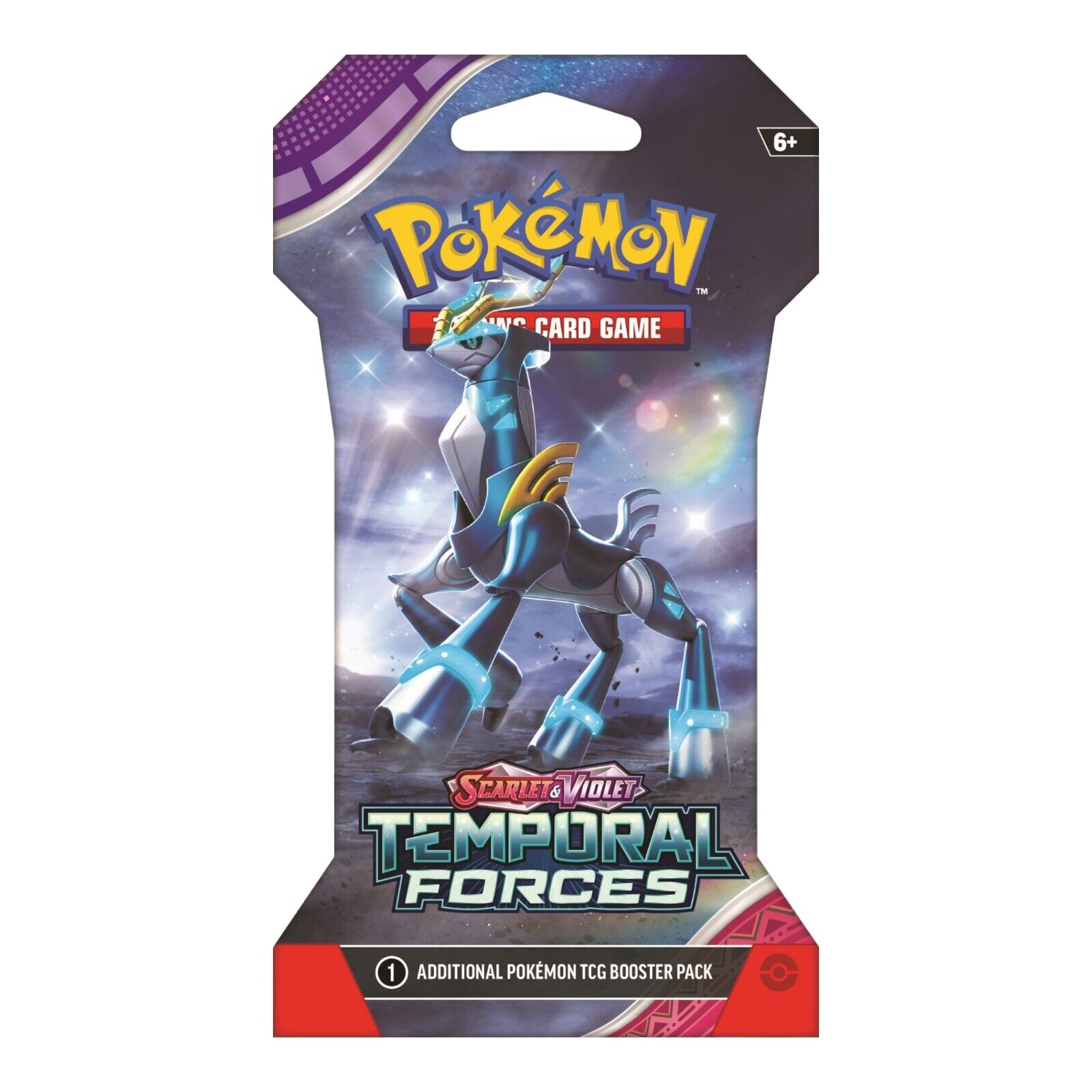 POKEMON TEMPORAL FORCES SLEEVED BOOSTER PACK | L.A. Mood Comics and Games