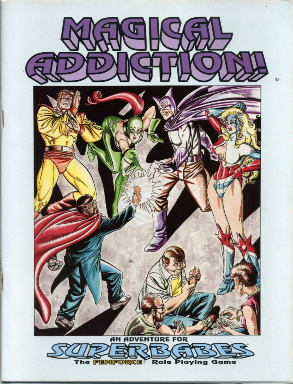 Superbabes - The Femforce RPG: Magical Addiction (USED) | L.A. Mood Comics and Games