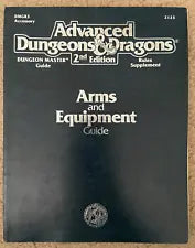 AD&D Dungeon Master Guide - Arms and Equipment Guide | L.A. Mood Comics and Games