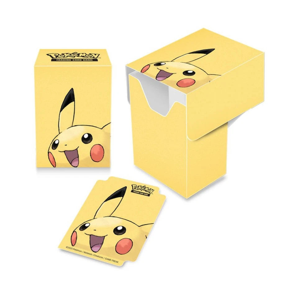 Pokemon Deck Box:  Full View Pikachu | L.A. Mood Comics and Games