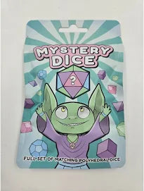 Mystery Dice Goblin 7pc Polyhedral Dice Set Blind Bag | L.A. Mood Comics and Games