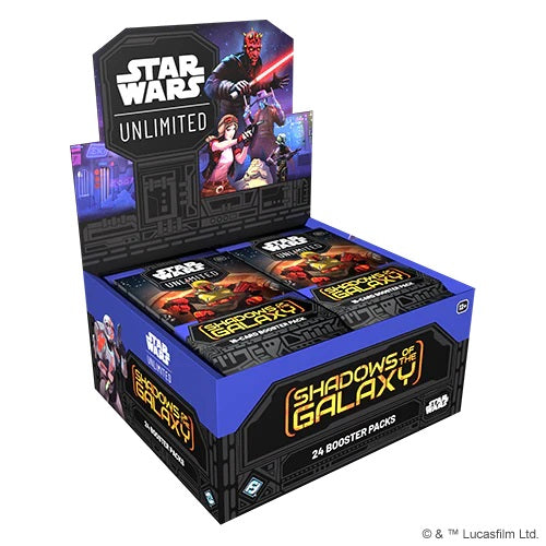 Star Wars: Unlimited: Shadows of the Galaxy Booster Box | L.A. Mood Comics and Games