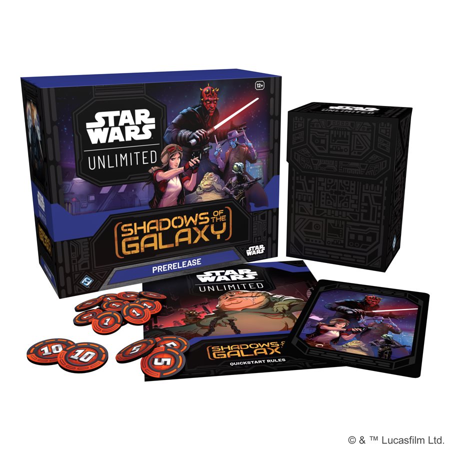 Star Wars: Unlimited: Shadows of the Galaxy Prerelease Box | L.A. Mood Comics and Games