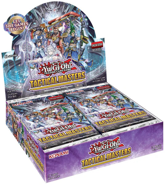 YGO Tactical Masters 1st Edition Booster Box | L.A. Mood Comics and Games