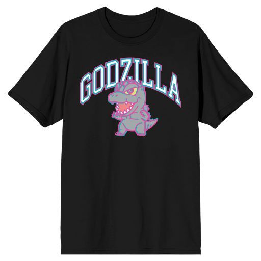 Godzilla - Chibi w/ Double Outline T-Shirt | L.A. Mood Comics and Games
