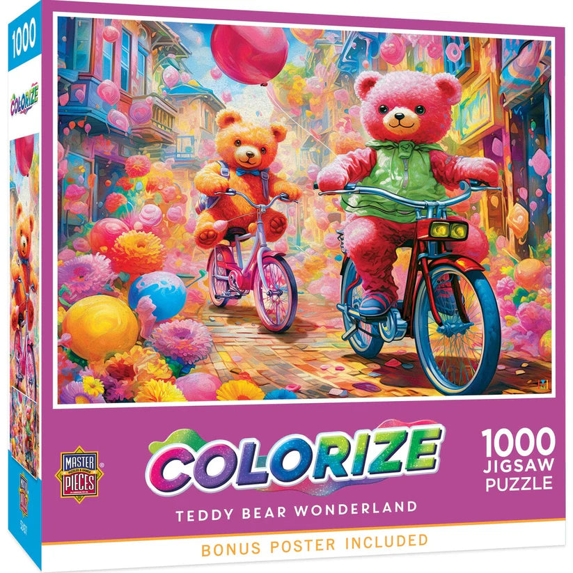 Puzzle 1000pc -Teddy Bear Wonderland | L.A. Mood Comics and Games