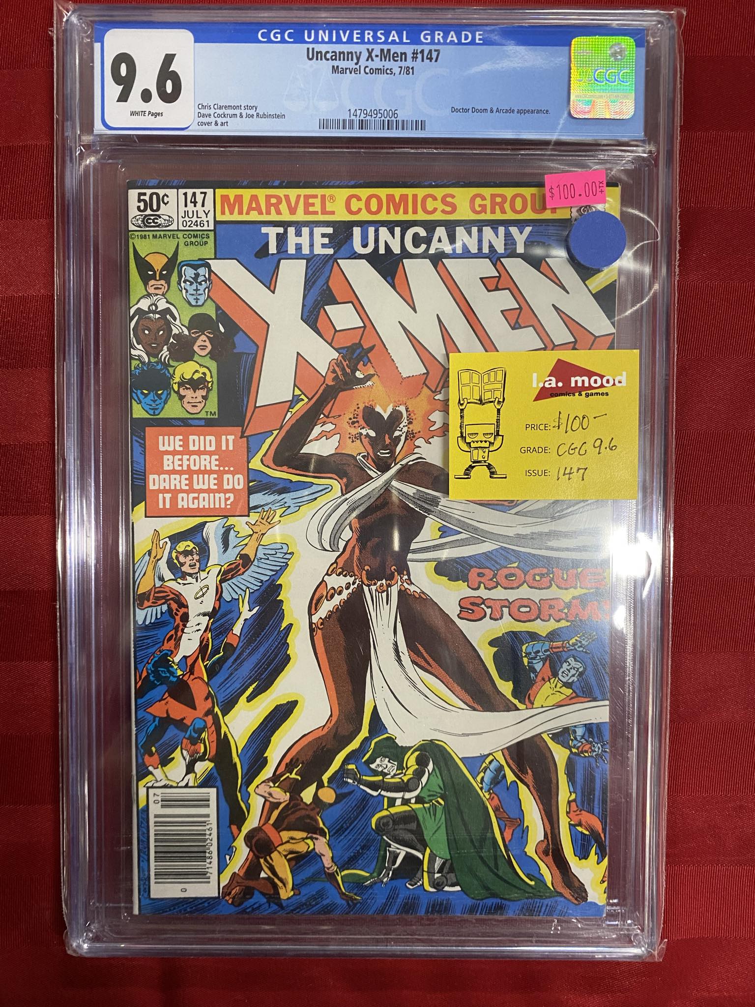 Uncanny X-Men #147 CGC 9.6 | L.A. Mood Comics and Games