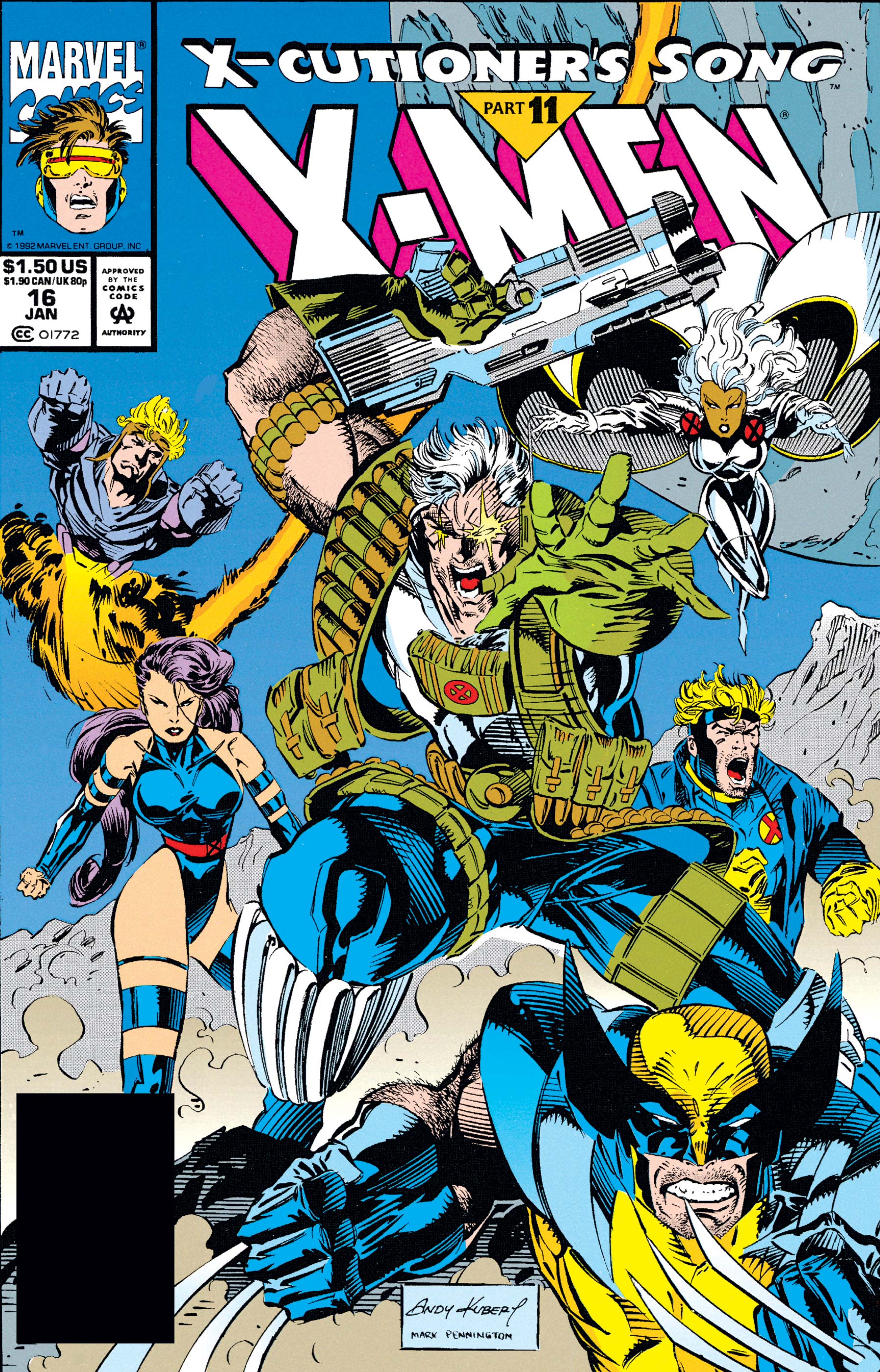 X-Men #16 (1991) | L.A. Mood Comics and Games