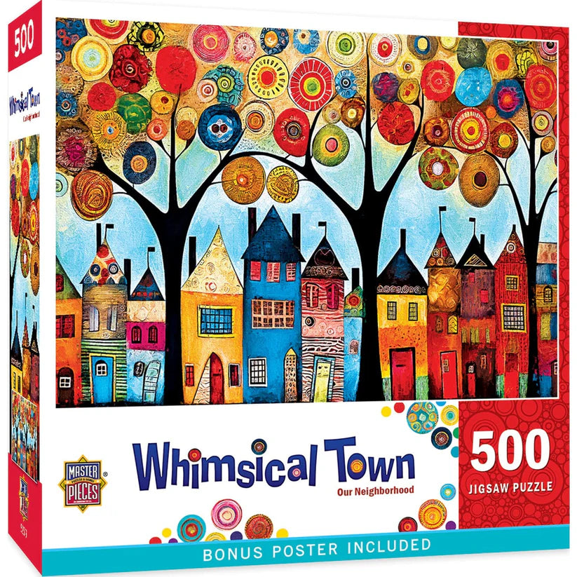 Puzzle 500pc - Our Neighborhood | L.A. Mood Comics and Games