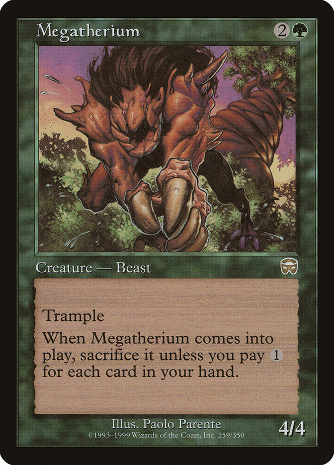 Megatherium [Mercadian Masques] | L.A. Mood Comics and Games