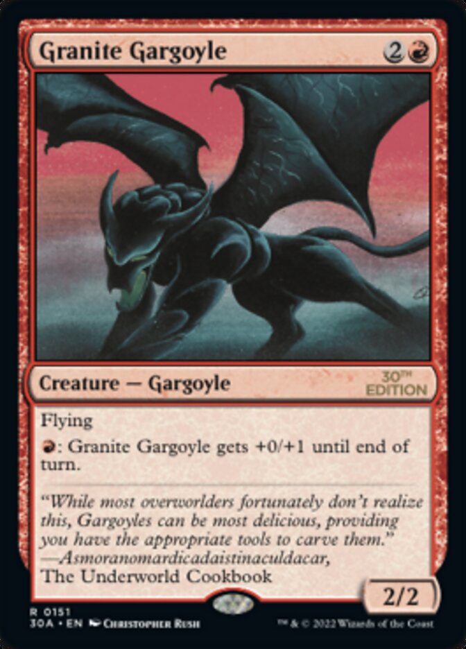 Granite Gargoyle [30th Anniversary Edition] | L.A. Mood Comics and Games