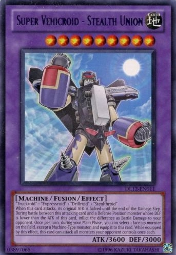 Super Vehicroid - Stealth Union (Purple) [DL12-EN011] Rare | L.A. Mood Comics and Games