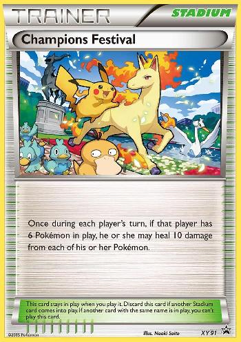 Champions Festival (XY91) (2015) [XY: Black Star Promos] | L.A. Mood Comics and Games
