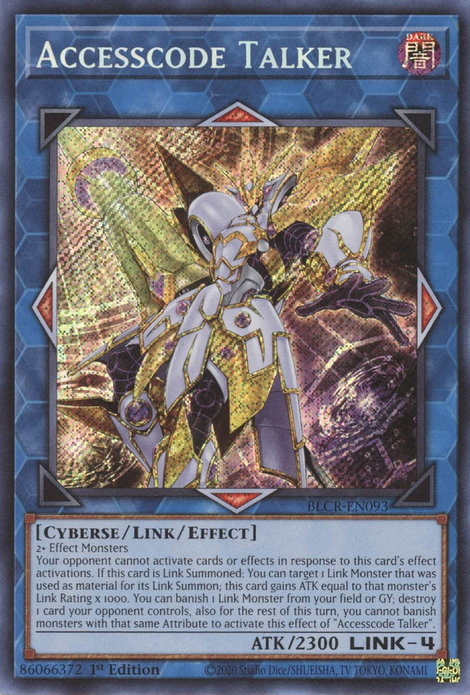 Accesscode Talker (Starlight Rare) [BLCR-EN093] Secret Rare | L.A. Mood Comics and Games