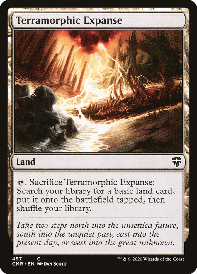 Terramorphic Expanse (497) [Commander Legends] | L.A. Mood Comics and Games