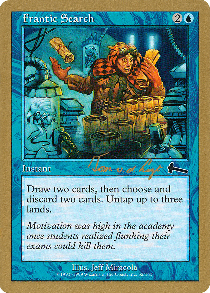 Frantic Search (Tom van de Logt) [World Championship Decks 2000] | L.A. Mood Comics and Games