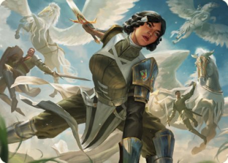 Resolute Reinforcements Art [Dominaria United Art Series] | L.A. Mood Comics and Games