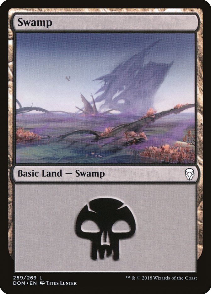 Swamp (259) [Dominaria] | L.A. Mood Comics and Games