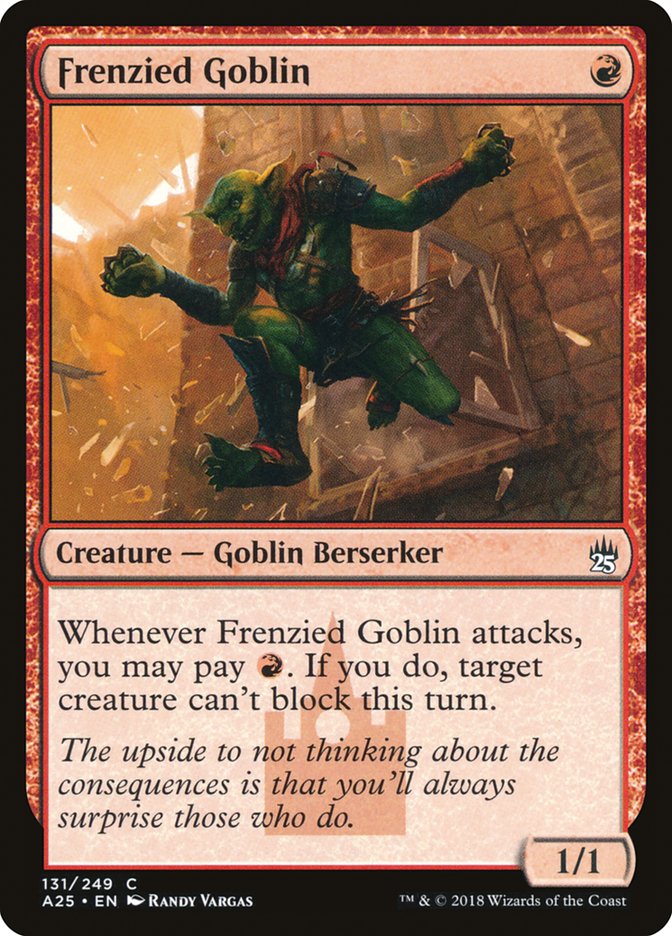Frenzied Goblin [Masters 25] | L.A. Mood Comics and Games
