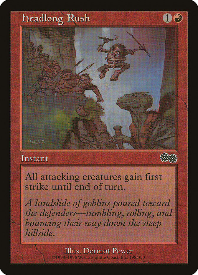 Headlong Rush [Urza's Saga] | L.A. Mood Comics and Games