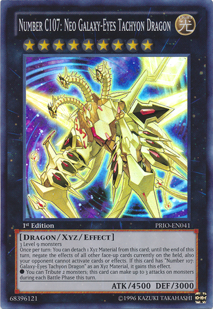 Number C107: Neo Galaxy-Eyes Tachyon Dragon [PRIO-EN041] Ultimate Rare | L.A. Mood Comics and Games