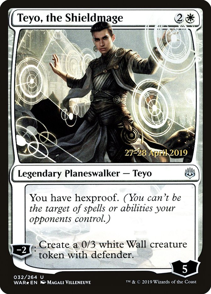 Teyo, the Shieldmage [War of the Spark Prerelease Promos] | L.A. Mood Comics and Games