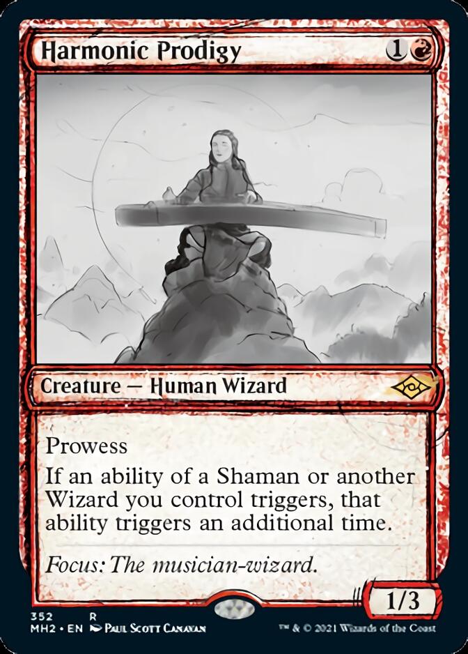 Harmonic Prodigy (Sketch) [Modern Horizons 2] | L.A. Mood Comics and Games