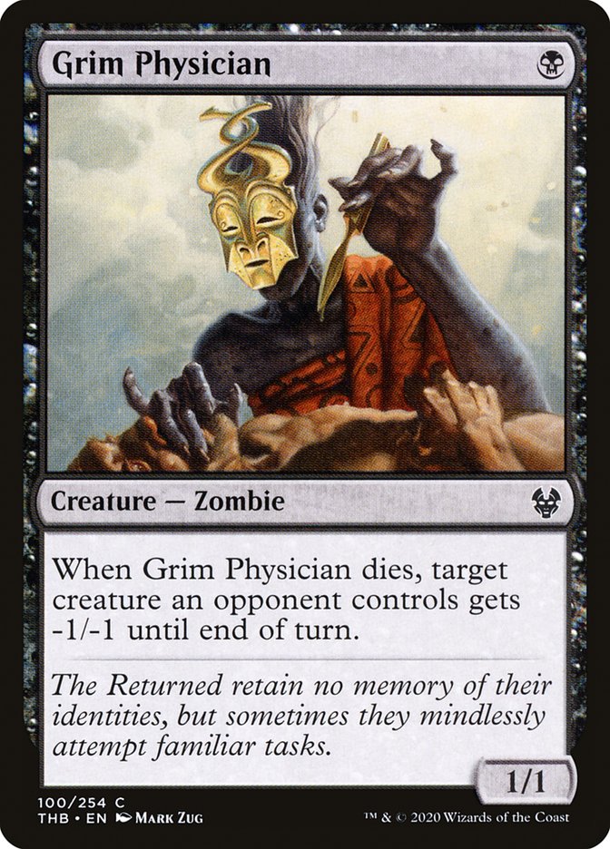 Grim Physician [Theros Beyond Death] | L.A. Mood Comics and Games