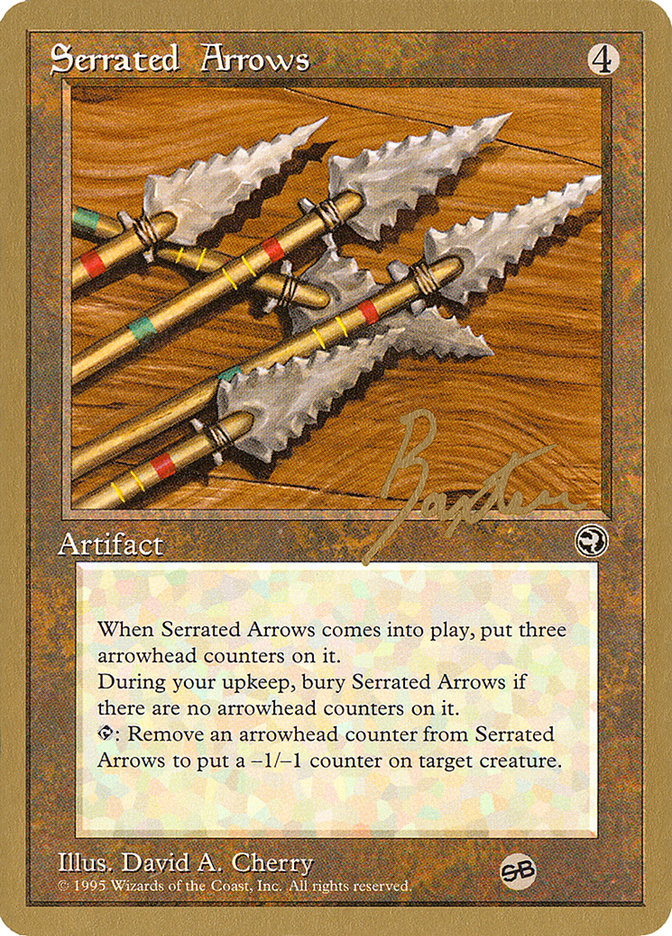 Serrated Arrows (George Baxter) (SB) [Pro Tour Collector Set] | L.A. Mood Comics and Games