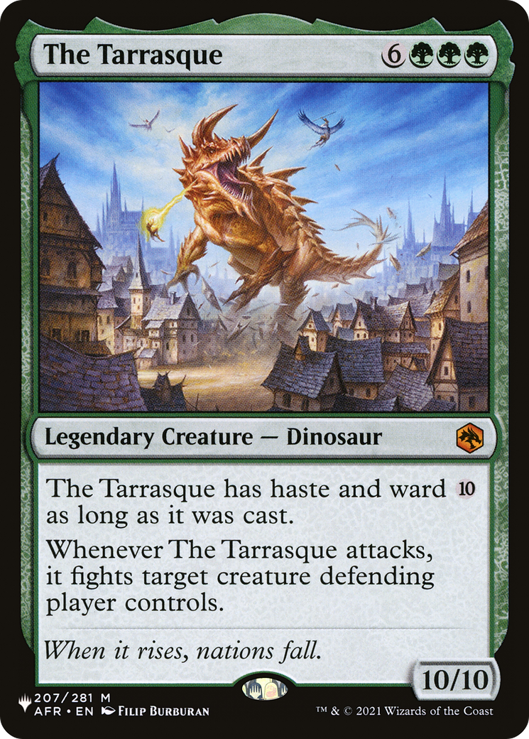 The Tarrasque [The List] | L.A. Mood Comics and Games
