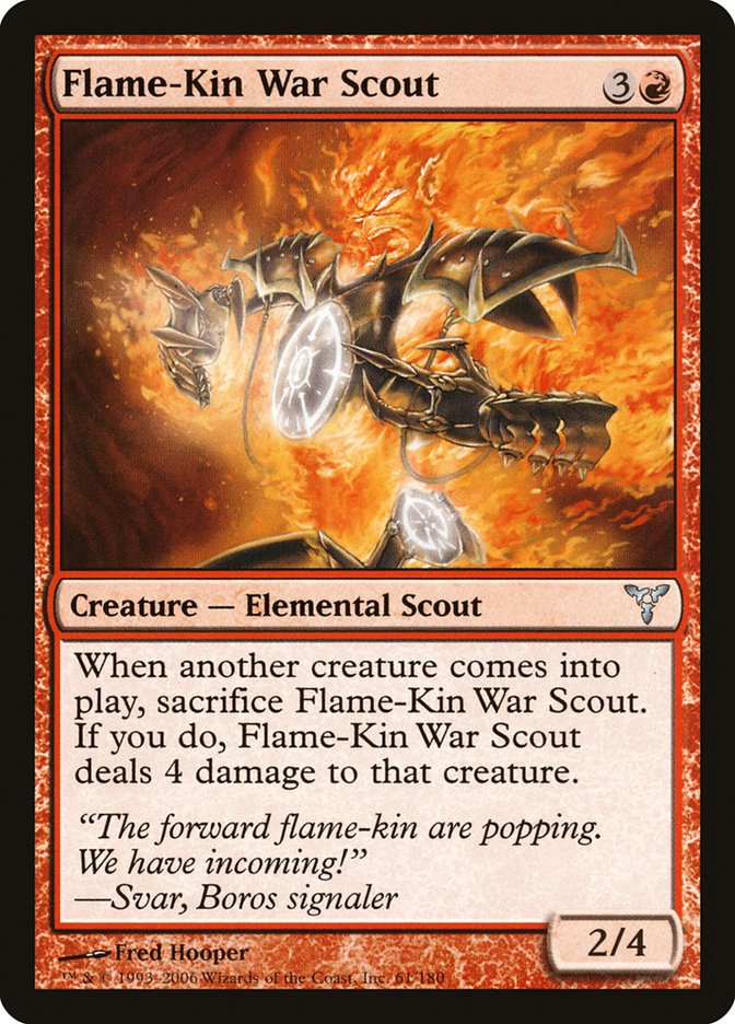 Flame-Kin War Scout [Dissension] | L.A. Mood Comics and Games