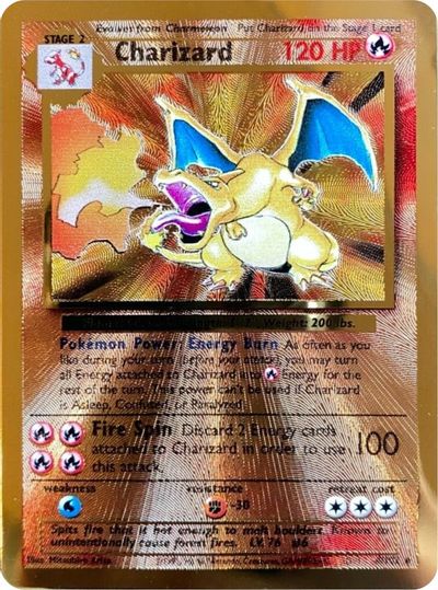 Charizard (4/102) (Celebrations Metal Card) [Celebrations: 25th Anniversary] | L.A. Mood Comics and Games