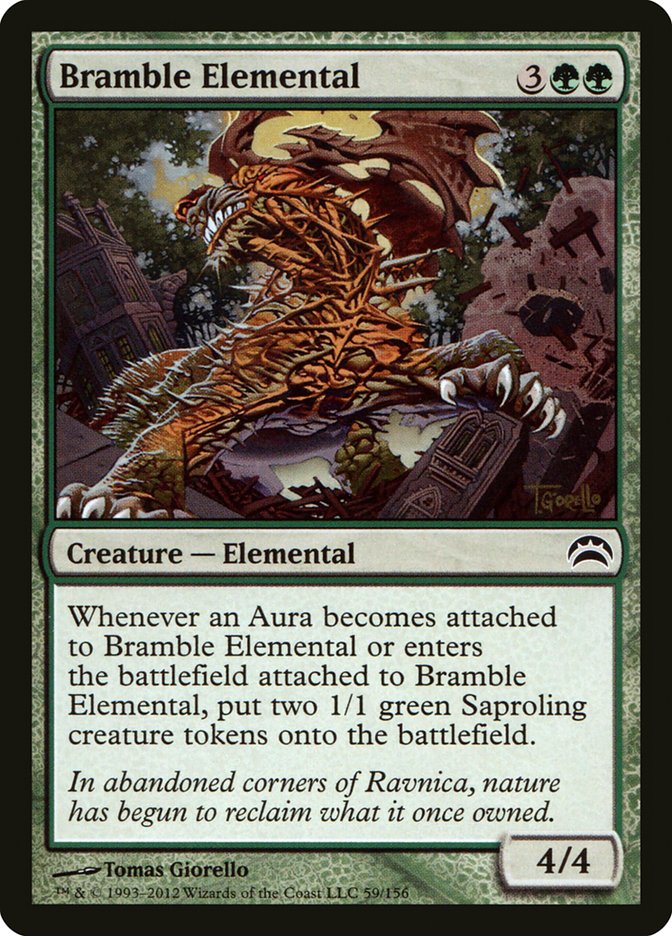 Bramble Elemental [Planechase 2012] | L.A. Mood Comics and Games