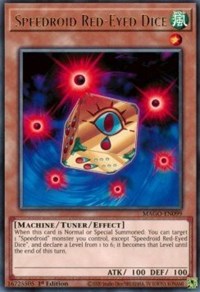 Speedroid Red-Eyed Dice [MAGO-EN099] Rare | L.A. Mood Comics and Games