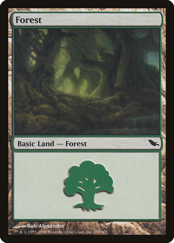 Forest (299) [Shadowmoor] | L.A. Mood Comics and Games